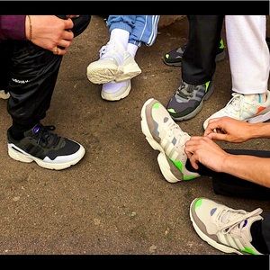 NWT Adidas Shoes Yung 96 Mens Sneaker ASOS Y2K Streetwear Retro